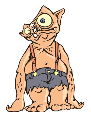 Norman never did look his best first thing in the morning!