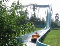 The BFBS Posse brave the Congo river rapid ride