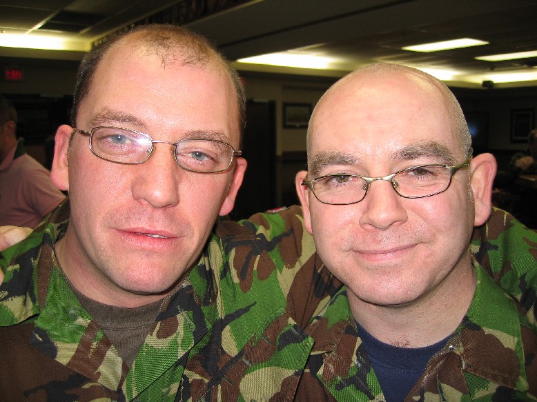 Twins - Separated at birth, Daz Gregory & Charlie 'Muffin Man' Watters - or was it the other way round?